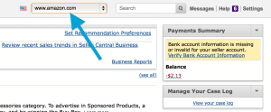 Amazon unified accounts Sellery