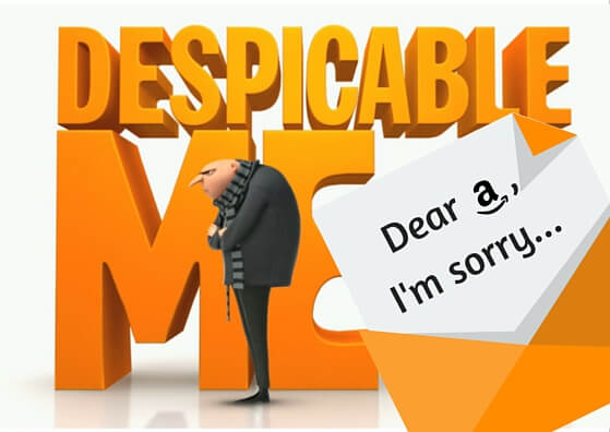 Despicable Me - Amazon appeal letter