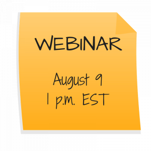 Aug 9 webinar