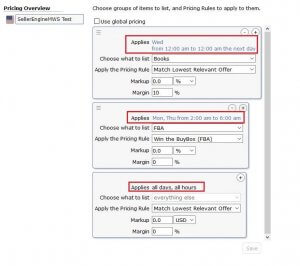 Scheduled Repricing