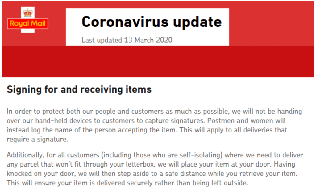 Image: Corona Virus Update