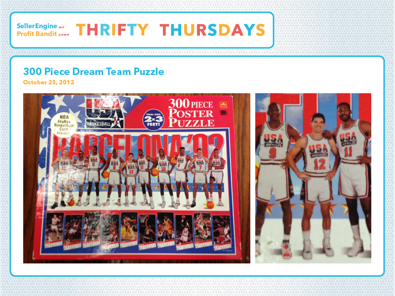 Thrifty Thursday #3 Dream Team Puzzle