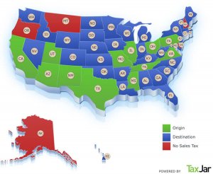 sales tax map