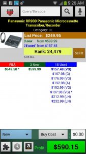 Profit bandit pricing