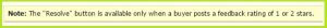 no resolve button