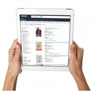 Amazon on Tablet 
