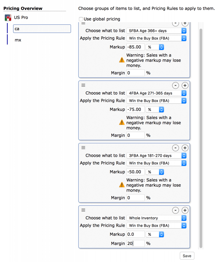 Sellery Pricing Overview