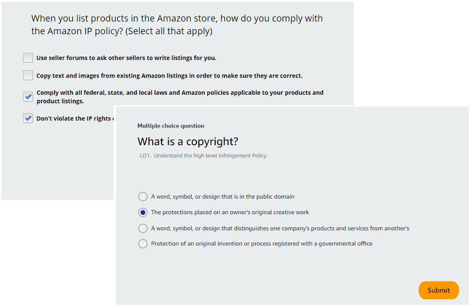 Image: Amazon reinstatement procedure