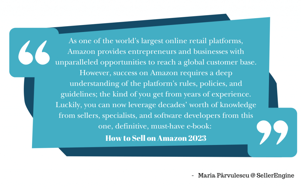 Image: quote from Maria at SellerEngine
